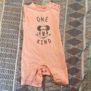 Disney Minnie Mouse girls newborn rompers